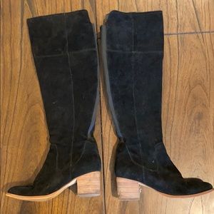 Marc Fisher over the knee suede boots